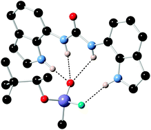 Graphical abstract: Hydrogen bond-mediated recognition of the chemical warfare agent soman (GD)