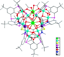 Graphical abstract: Heterometallic thiacalix[4]arene-supported Na2NiII12LnIII2 clusters with vertex-fused tricubane cores (Ln = Dy and Tb)