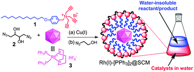 Graphical abstract: Artificial metalloenzymes via encapsulation of hydrophobic transition-metal catalysts in surface-crosslinked micelles (SCMs)