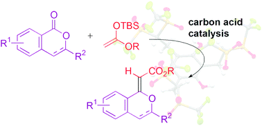 Graphical abstract: Organic acid induced olefination reaction of lactones