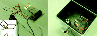 Graphical abstract: Rechargeable battery-triggered electrochemiluminescence detection on microfluidic origami immunodevice based on two electrodes