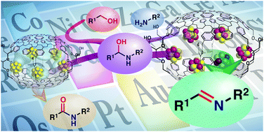 Graphical abstract: Selective imine formation from alcohols and amines catalyzed by polymer incarcerated gold/palladium alloy nanoparticles with molecular oxygen as an oxidant