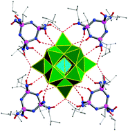 Graphical abstract: Novel polyoxometalate–phosphazene aggregates and their use as catalysts for biphasic oxidations with hydrogen peroxide