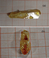 Graphical abstract: Crystal growth and optical properties of a noncentrosymmetric molybdenum tellurite, Na2Te3Mo3O16