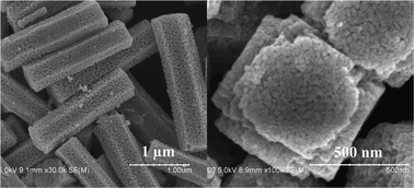 Graphical abstract: Large-scale selective preparation of porous SnO2 3D architectures and their gas-sensing property