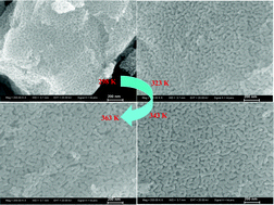 Graphical abstract: Tuning the ligament/channel size of nanoporous copper by temperature control