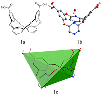 Graphical abstract: Carboxylic acid-derived oxacalix[2]arene[2]pyrazine self-assembles into unprecedented diamondoid networks