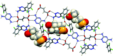 Graphical abstract: Isostructural organic binary-host frameworks with tuneable and diversely decorated inclusion cavities