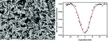 Graphical abstract: Synthesis of zinc 1-(2-pyridylazo)-2-naphthol (Zn(PAN)2) nanobelts with nonlinear optical property