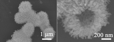 Graphical abstract: Gas sensing with hollow α-Fe2O3 urchin-like spheres prepared via template-free hydrothermal synthesis