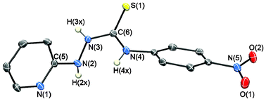 Graphical abstract: Hydrogen bonding interactions and supramolecular networks of pyridine-aryl based thiosemicarbazides and their Zn(ii) complexes