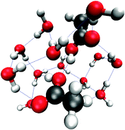 Graphical abstract: The stability of the acetic acid dimer in microhydrated environments and in aqueous solution