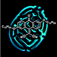 Graphical abstract: Anthraquinone derivatives as electron-acceptors with liquid crystalline properties