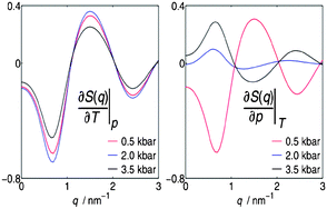 Graphical abstract: Exploring the thermodynamic derivatives of the structure factor of dense protein solutions