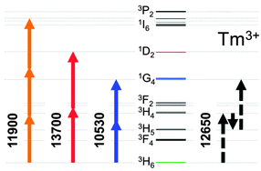 Graphical abstract: Luminescence and upconversion from thulium(iii) species in solution