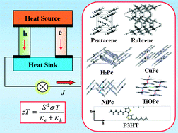 Graphical abstract: Modeling thermoelectric transport in organic materials