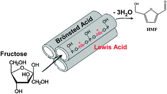 Graphical abstract: Mesoporous niobium phosphate: an excellent solid acid for the dehydration of fructose to 5-hydroxymethylfurfural in water