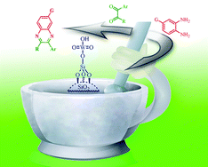 Graphical abstract: A rapid and eco-friendly synthesis of novel and known benzopyrazines using silica tungstic acid (STA) as a new and recyclable catalyst