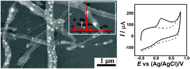 Graphical abstract: Preparation of highly dispersed gold nanoparticles/mesoporous carbon nanofiber composites and their application toward detection of hydrazine