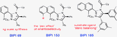 Graphical abstract: Development of the BIPI ligands for asymmetric hydrogenation