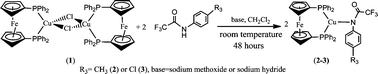Graphical abstract: Synthesis, crystal structures and reactivity of copper(i) amidate complexes with aryl halides: insight into copper(i)-catalyzed Goldberg reaction