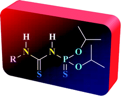 Graphical abstract: N-(Diisopropylthiophosphoryl)-N′-(R)-thioureas: synthesis, characterization, crystal structures and competitive bulk liquid membrane transport of some metal ions