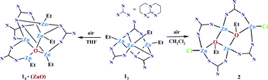 Graphical abstract: Synthesis, structure and unique reactivity of the ethylzinc derivative of a bicyclic guanidine