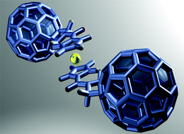 Graphical abstract: Synthesis and characterization of a ferrocene-linked bis-fullerene[60] dumbbell