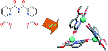 Graphical abstract: Lanthanide-mediated triangular cationic assemblies: structural and physico-chemical properties