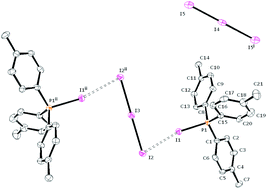 Graphical abstract: Structural isomerism in tris-tolyl halo-phosphonium and halo-arsonium tri-halides, [(CH3C6H4)3EX][X3], (E = P, As; X = Br, I)