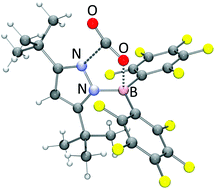 Graphical abstract: Fixation of carbon dioxide and related small molecules by a bifunctional frustrated pyrazolylborane Lewis pair