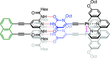 Graphical abstract: Design and controlled emission properties of bioorganometallic compounds composed of uracils and organoplatinum(ii) moieties