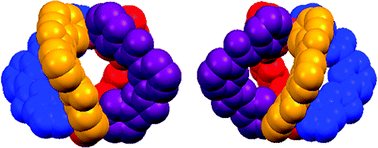 Graphical abstract: Palladium(ii) driven self-assembly of a saturated quadruple-stranded metallo helicate