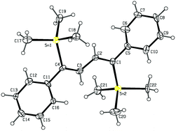 Graphical abstract: Pd-catalysed reactions of alkynes with model distannanes and poly[di-(n-butyl)]stannane