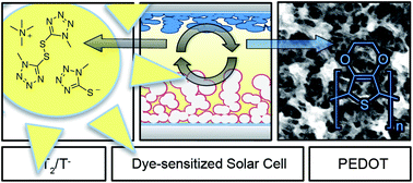 Graphical abstract: Influence of the counter electrode on the photovoltaic performance of dye-sensitized solar cells using a disulfide/thiolate redox electrolyte