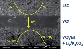 Graphical abstract: Demonstration of high power, direct conversion of waste-derived carbon in a hybrid direct carbon fuel cell