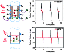 Graphical abstract: Reliable operation of a nanogenerator under ultraviolet light via engineering piezoelectric potential