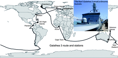 Graphical abstract: Lead isotopes in marine surface sediments reveal historical use of leaded fuel