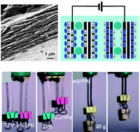 Graphical abstract: The application of graphene based materials for actuators