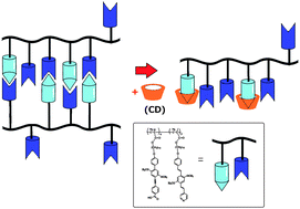 Graphical abstract: Recoverable fluorescence chemosensors for Ni2+ ions based on hydrogen-bonded side-chain copolymers presenting pendent benzoic acid and pyridyl receptor units