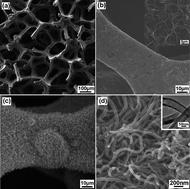 Graphical abstract: Synthesis of graphene–carbon nanotube hybrid foam and its use as a novel three-dimensional electrode for electrochemical sensing