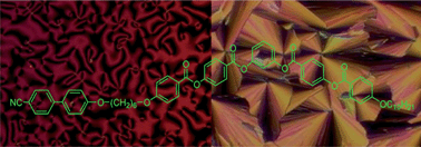 Graphical abstract: Hybrid rod-like and bent-core liquid crystal dimers exhibiting biaxial smectic A and nematic phases