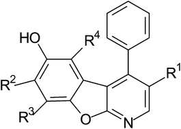 Graphical abstract: Novel aspects in structure–activity relationships of profiled 1-aza-9-oxafluorenes as inhibitors of Alzheimer's disease-relevant kinases cdk1, cdk5 and gsk3β