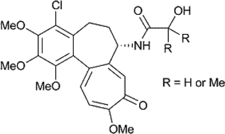 Graphical abstract: Synthesis and biological evaluation of 4-chlorocolchicine derivatives as potent anticancer agents with broad effective dosage ranges