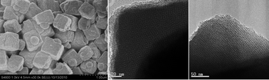 Graphical abstract: Magnetic spherical cores partly coated with periodic mesoporous organosilica single crystals