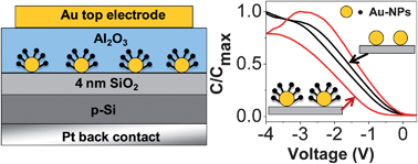 Graphical abstract: Enhancing charge-storage capacity of non-volatile memory devices using template-directed assembly of gold nanoparticles