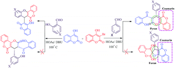 Graphical abstract: A diastereoselective synthesis of pyrano fused coumarins via organocatalytic three-component reaction