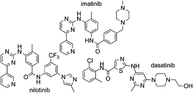 Graphical abstract: The synthesis of Bcr-Abl inhibiting anticancer pharmaceutical agents imatinib, nilotinib and dasatinib