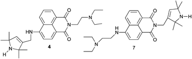 Graphical abstract: Synthesis and potential use of 1,8-naphthalimide type 1O2 sensor molecules