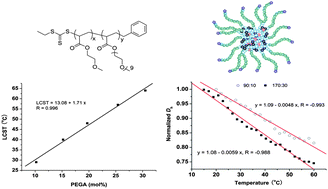 Graphical abstract: Development of thermosensitive copolymers of poly(2-methoxyethyl acrylate-co-poly(ethylene glycol) methyl ether acrylate) and their nanogels synthesized by RAFT dispersion polymerization in water